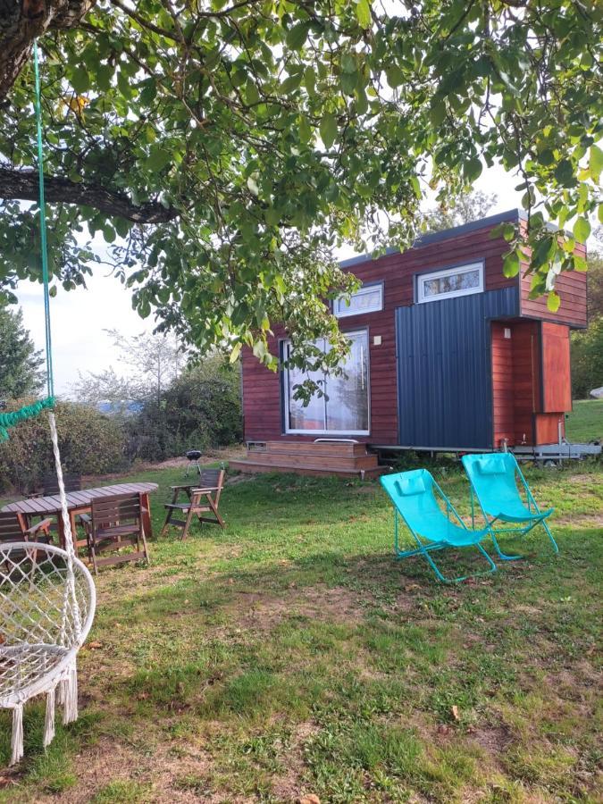 Ferienwohnung Mon Ptit Nid House Tiny House Panissieres Exterior foto